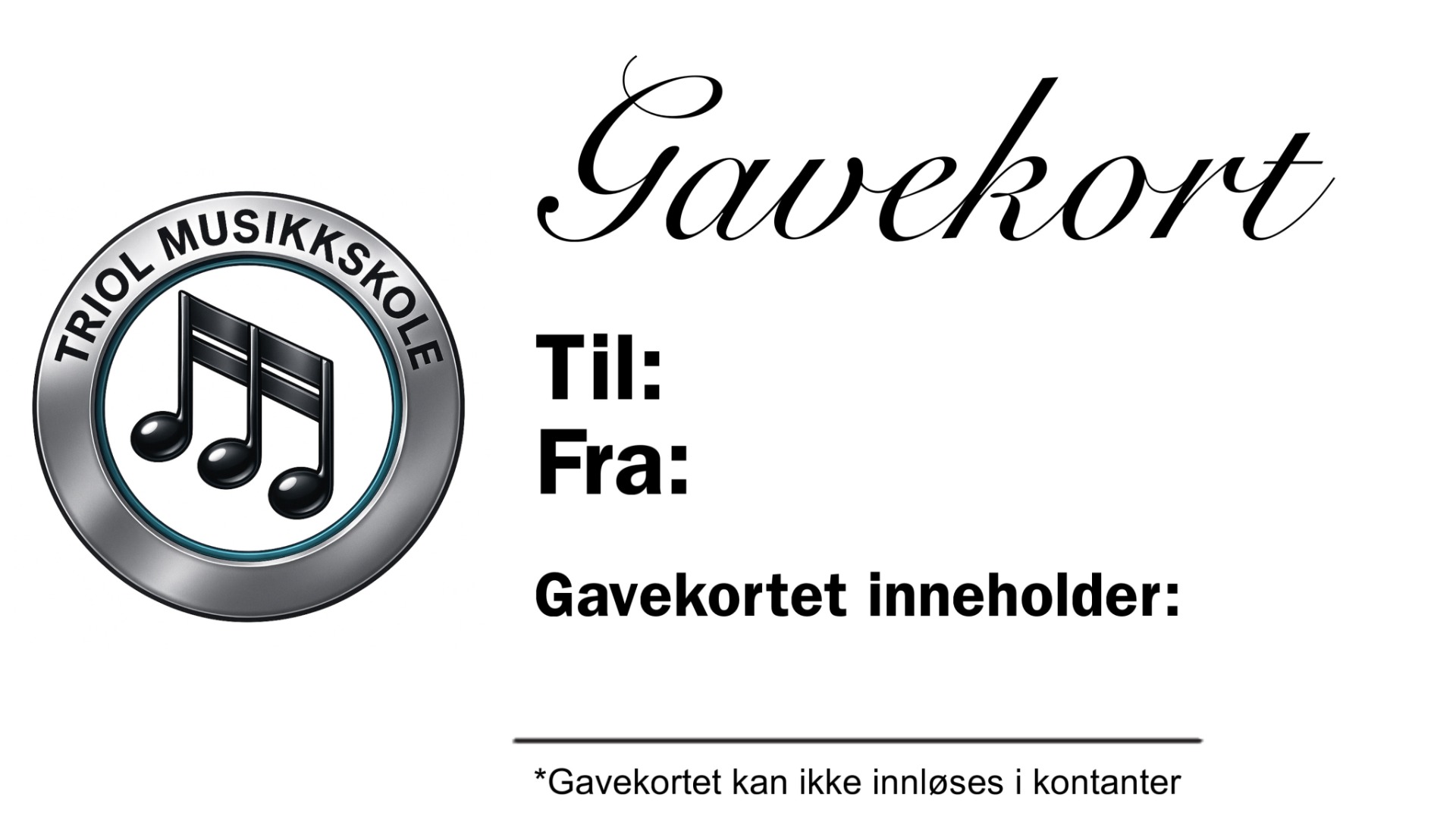 Gavekort